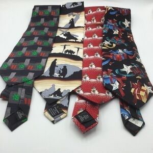 𝅺silk Christmas and Easter/Religious Neckties